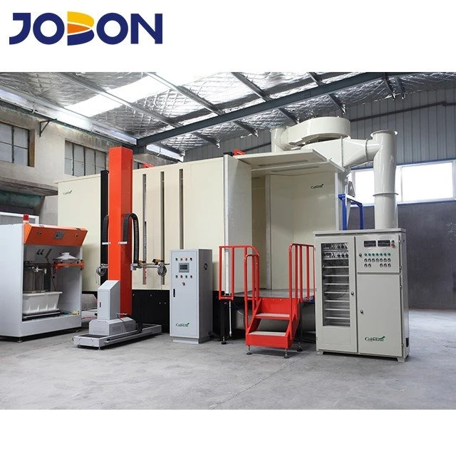 PVC material automatic booth with cyclone fast color change