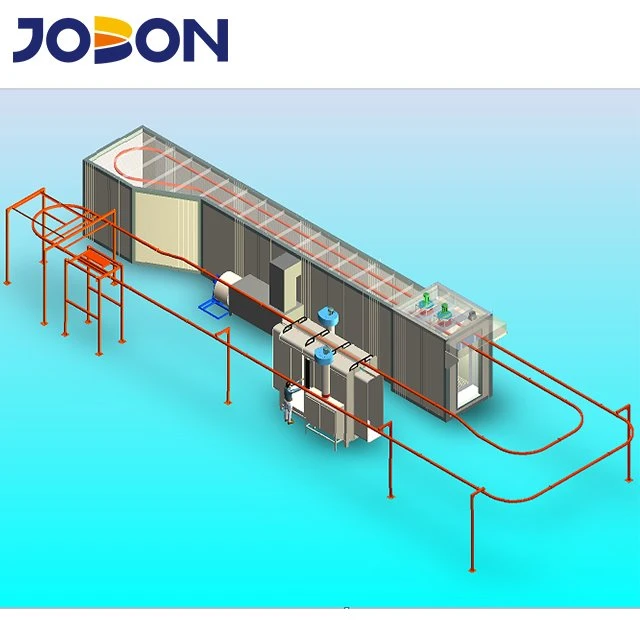 Dây chuyền sơn tĩnh điện bán tự động