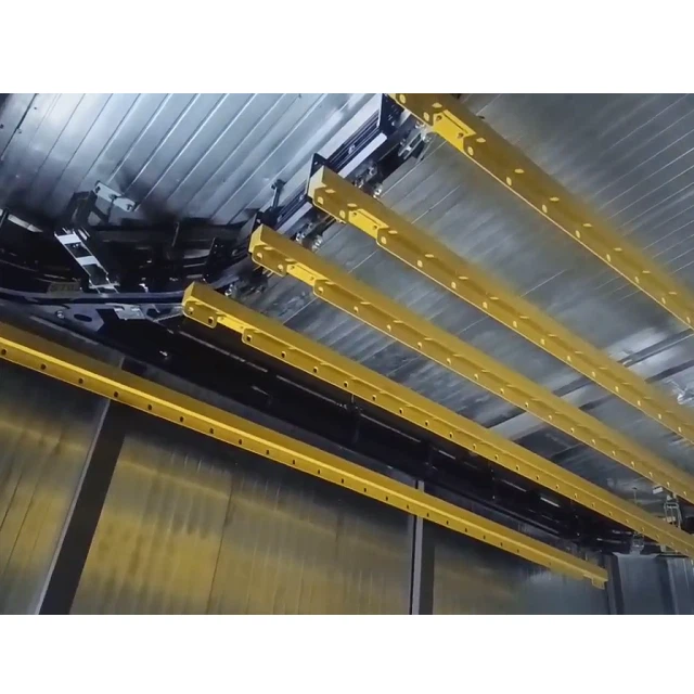Aluminum Profile Coating Compact Powder & Free Chain Powder Coating Production Line